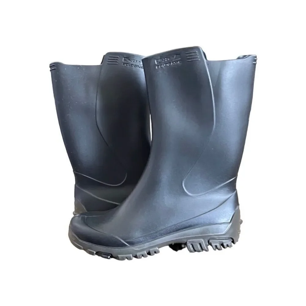 Solognac Decathalon Kids 11/12 Black Wellies Rainboots